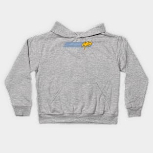 Quick Change Bruce- Barbara F Kids Hoodie